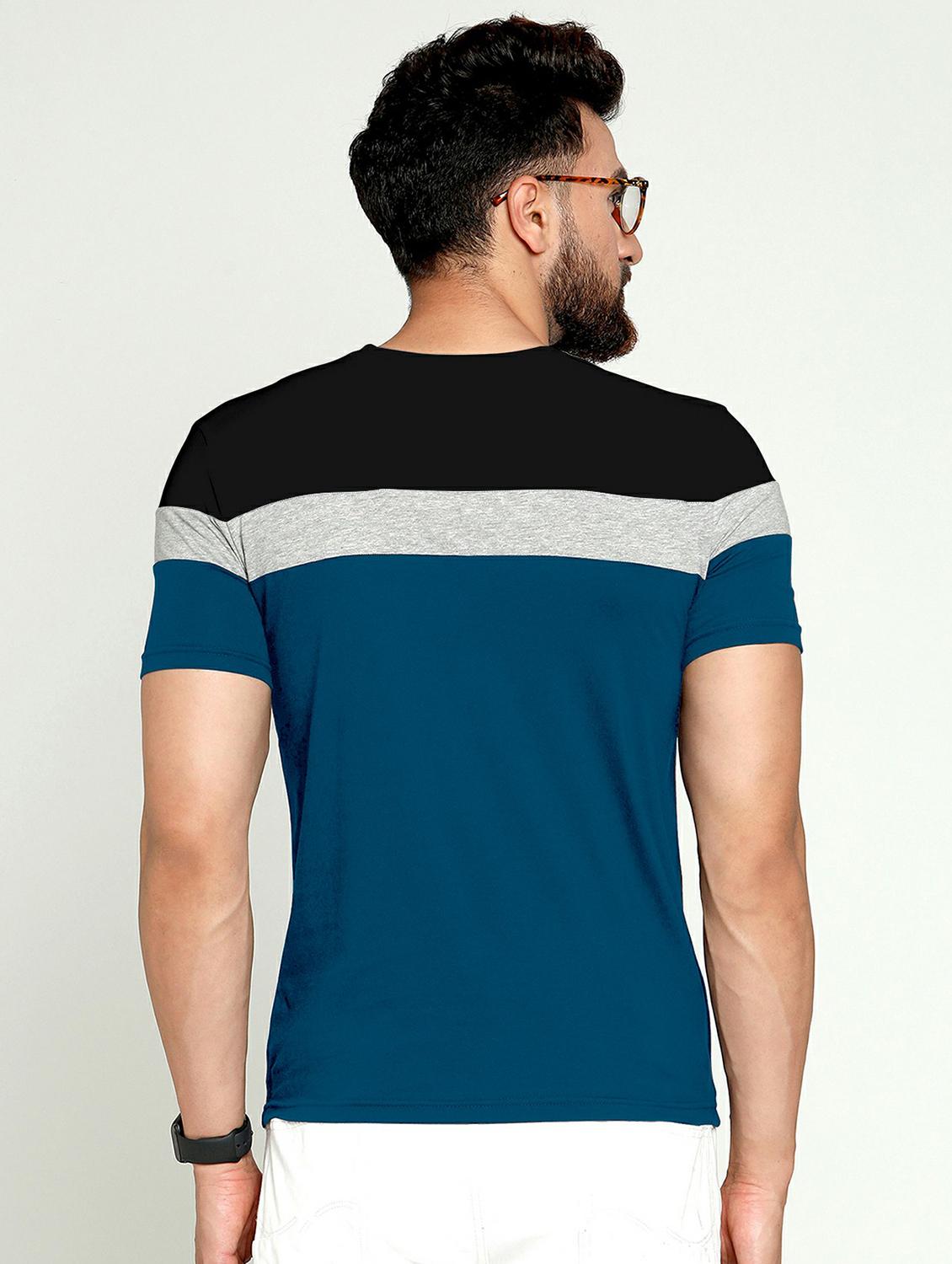 pack of 2 color block regular t-shirts - 20165354 - Standard Image - 4