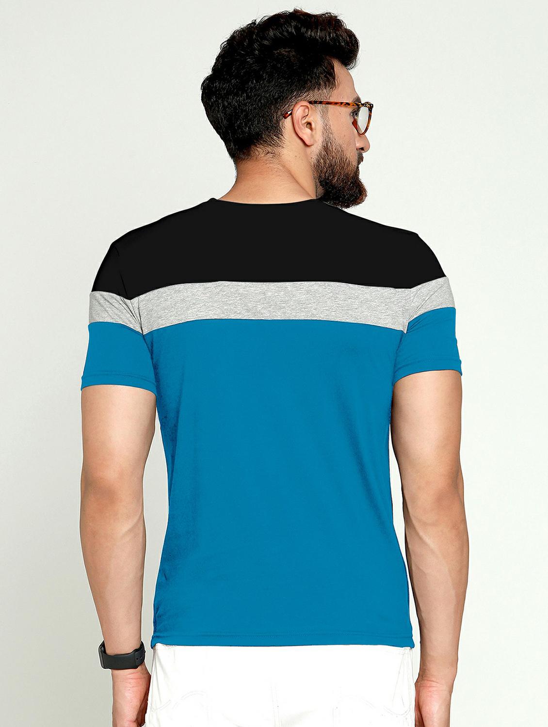 pack of 2 color block regular t-shirts - 20165360 - Standard Image - 4