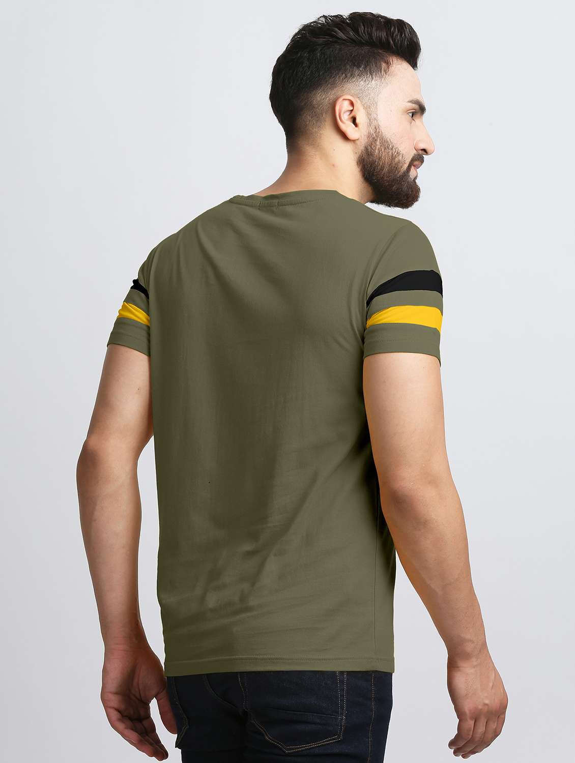 pack of 2 color block regular t-shirts - 20165377 -  Standard Image - 4