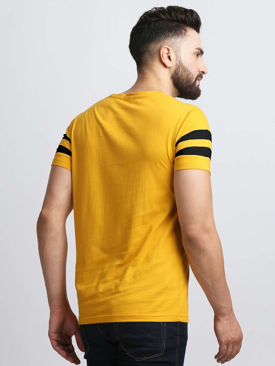 pack of 2 color block regular t-shirts - 20165381 -  Standard Image - 4