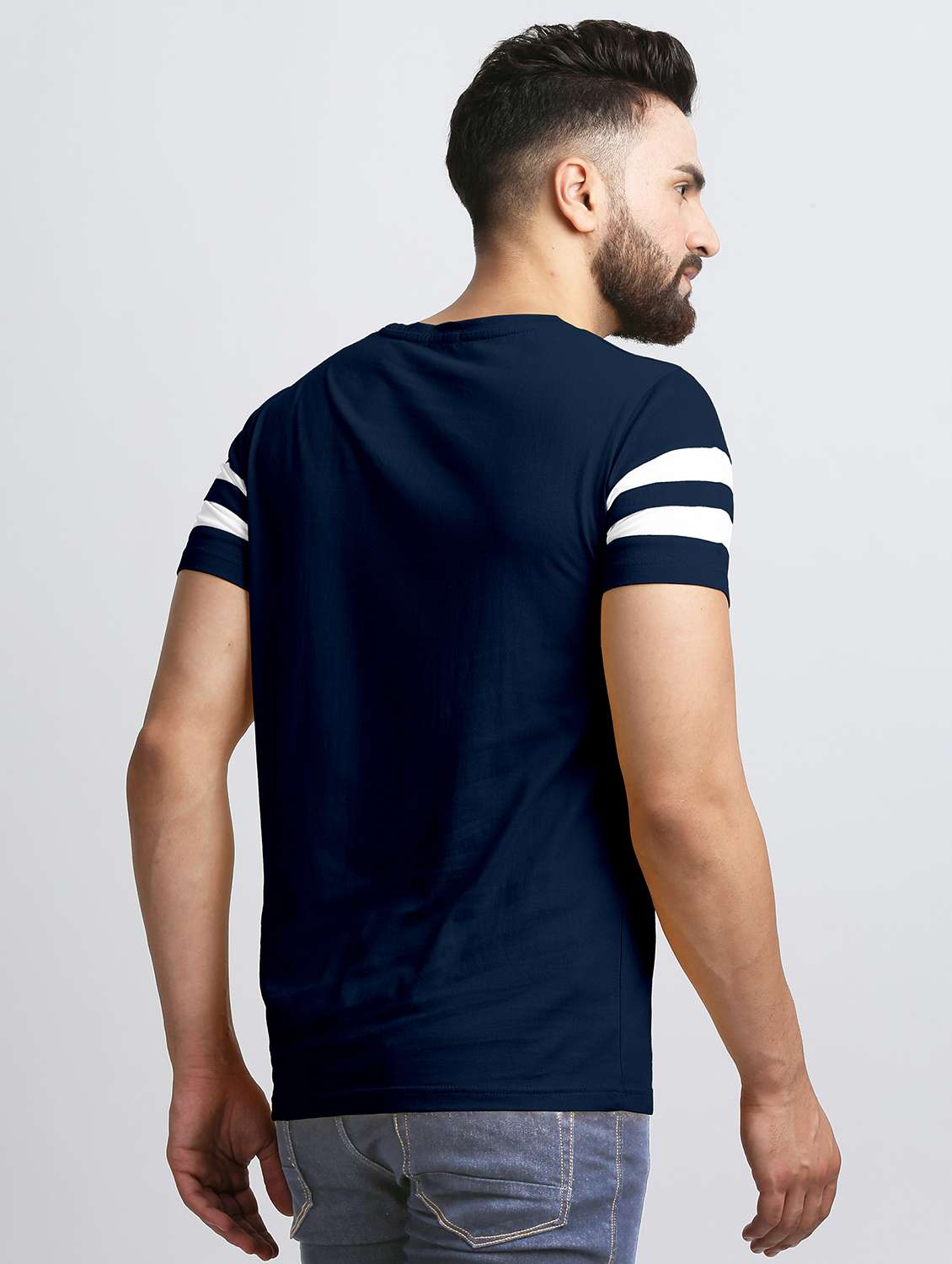 pack of 2 color block regular t-shirts - 20165382 -  Standard Image - 4