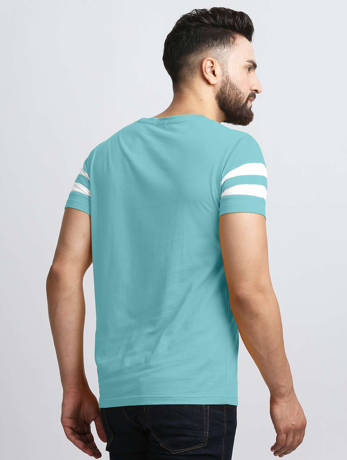 pack of 2 color block regular t-shirts - 20165401 -  Standard Image - 4