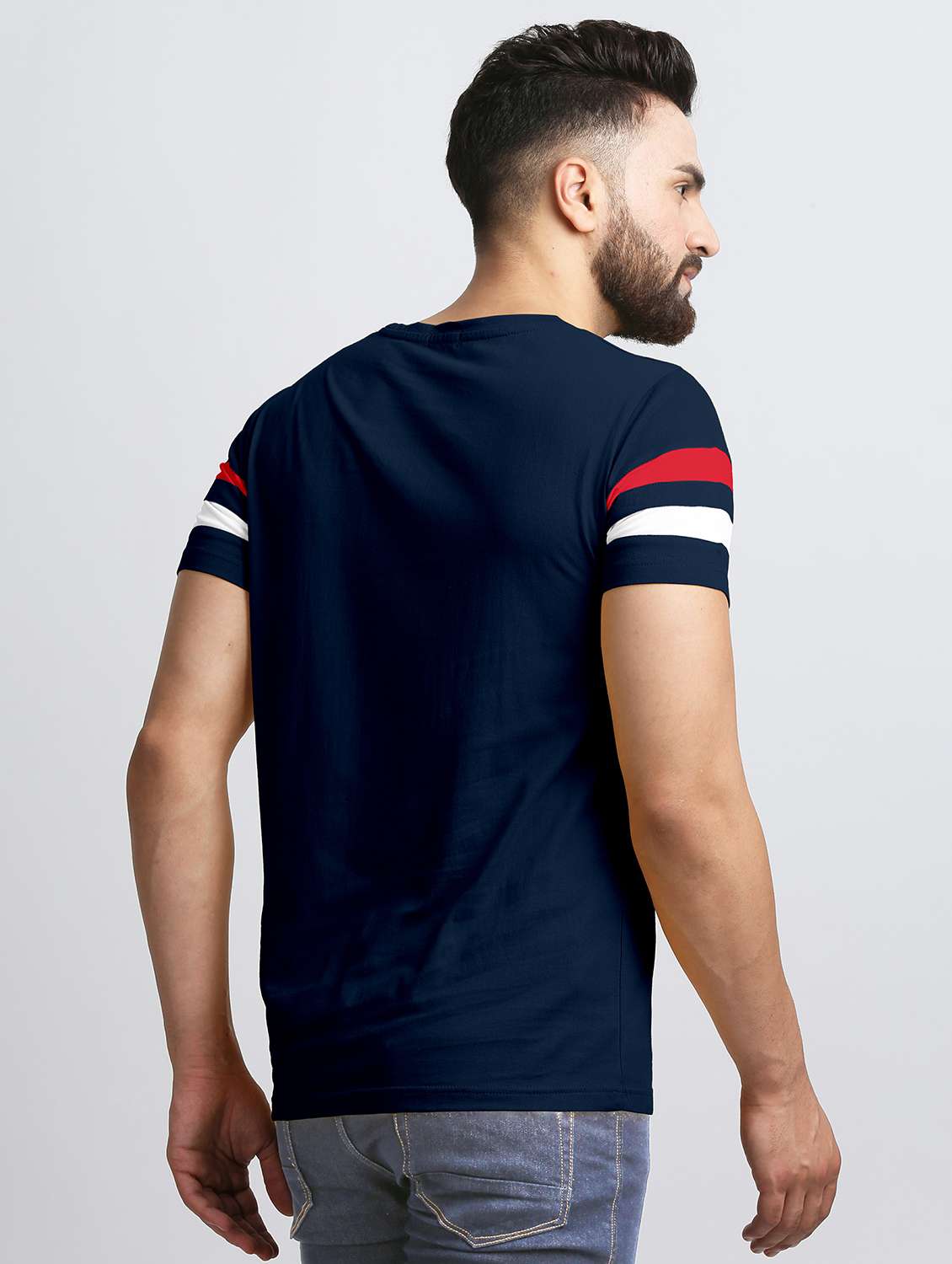 pack of 2 color block regular t-shirts - 20165403 -  Standard Image - 4