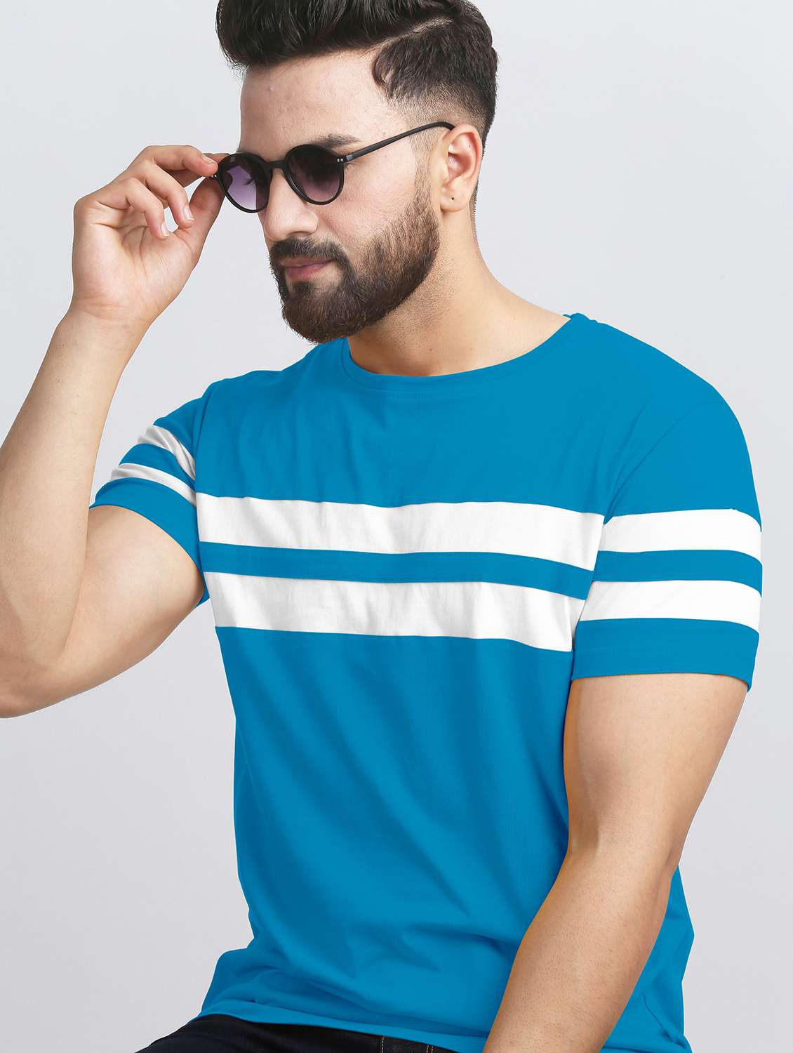 pack of 2 striped regular t-shirt - 20165563 -  Standard Image - 1