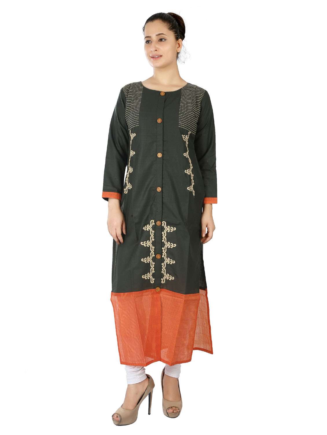 women's straight kurta - 20166199 - Zoom Image - 0