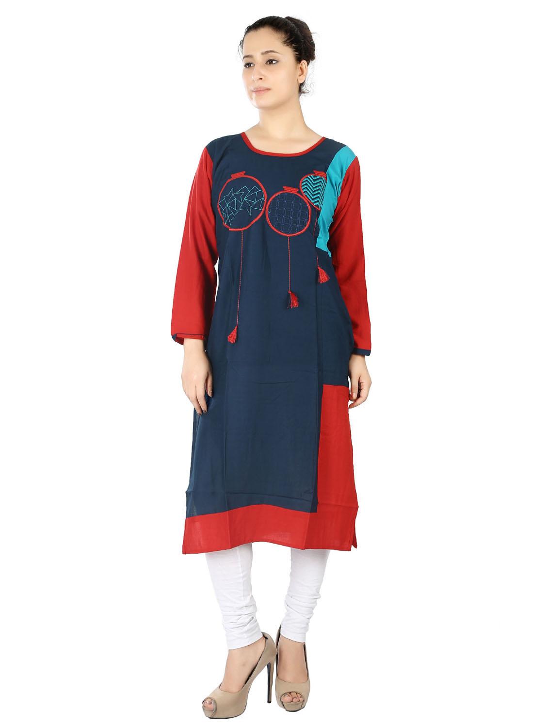 women's straight kurta - 20166229 - Zoom Image - 0