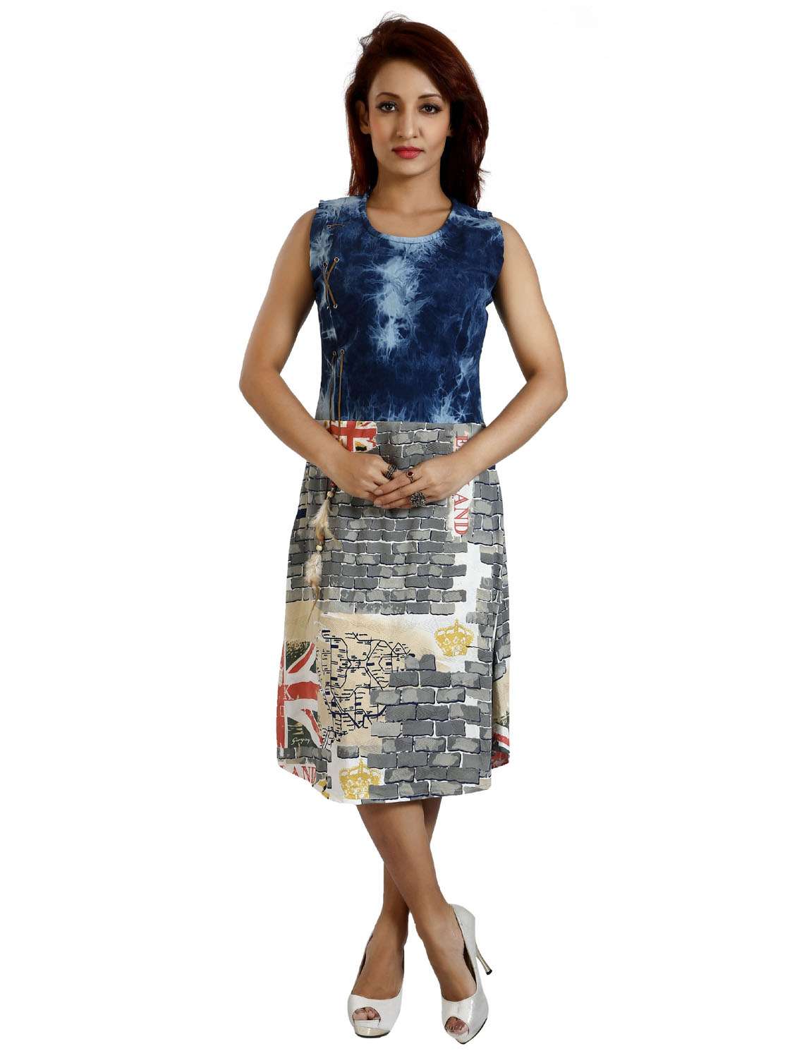 women's fit & flare  dress