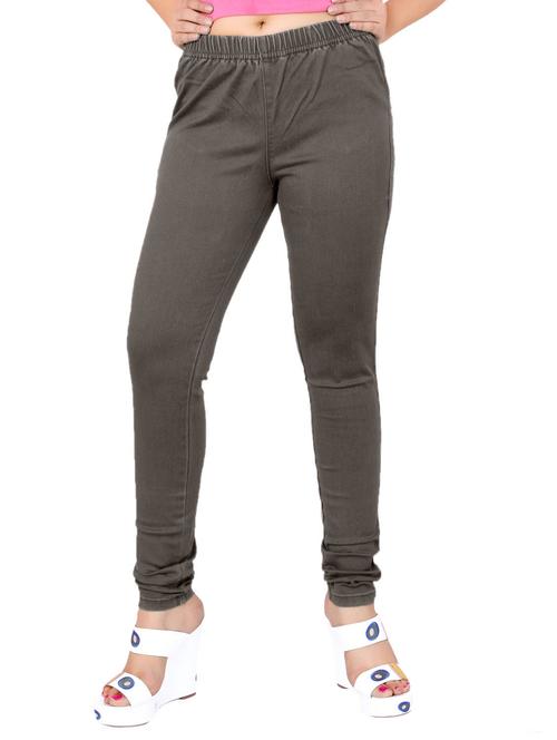 grey solids mid rise jeggings - 20166567 -  Standard Image - 0