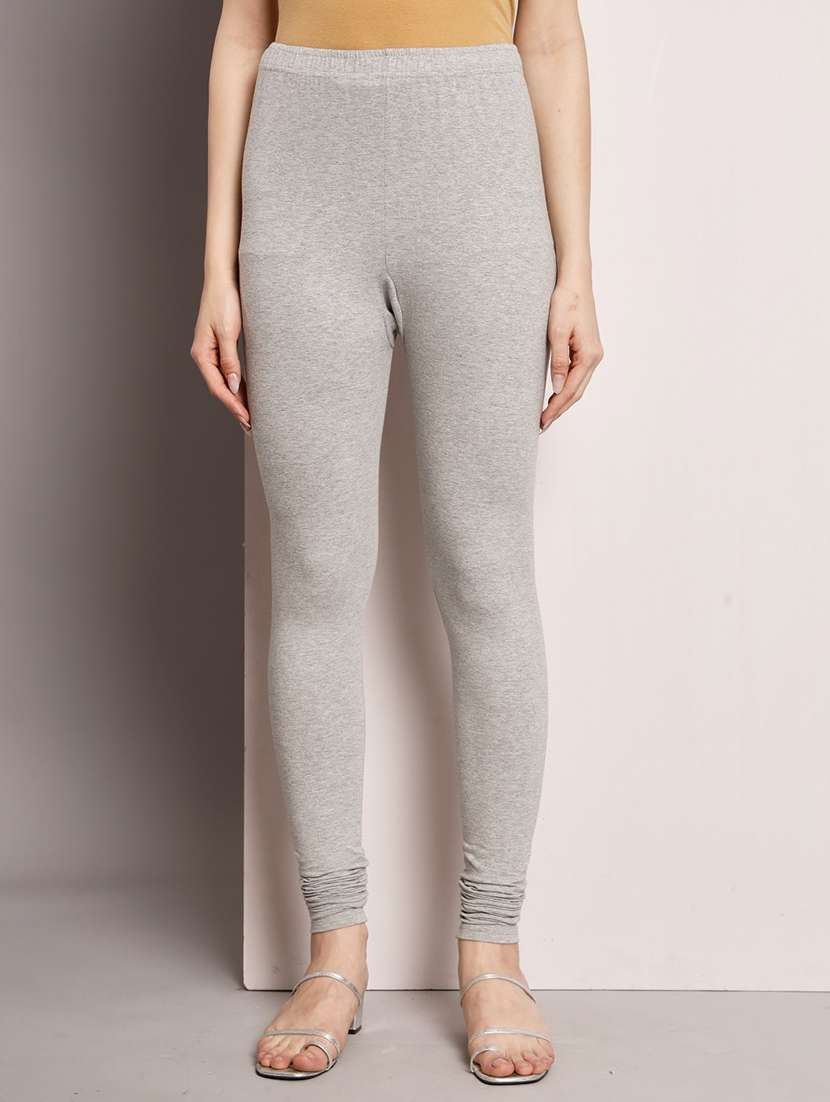 soft colors women's skinny fit ethnic wear churidar leggings