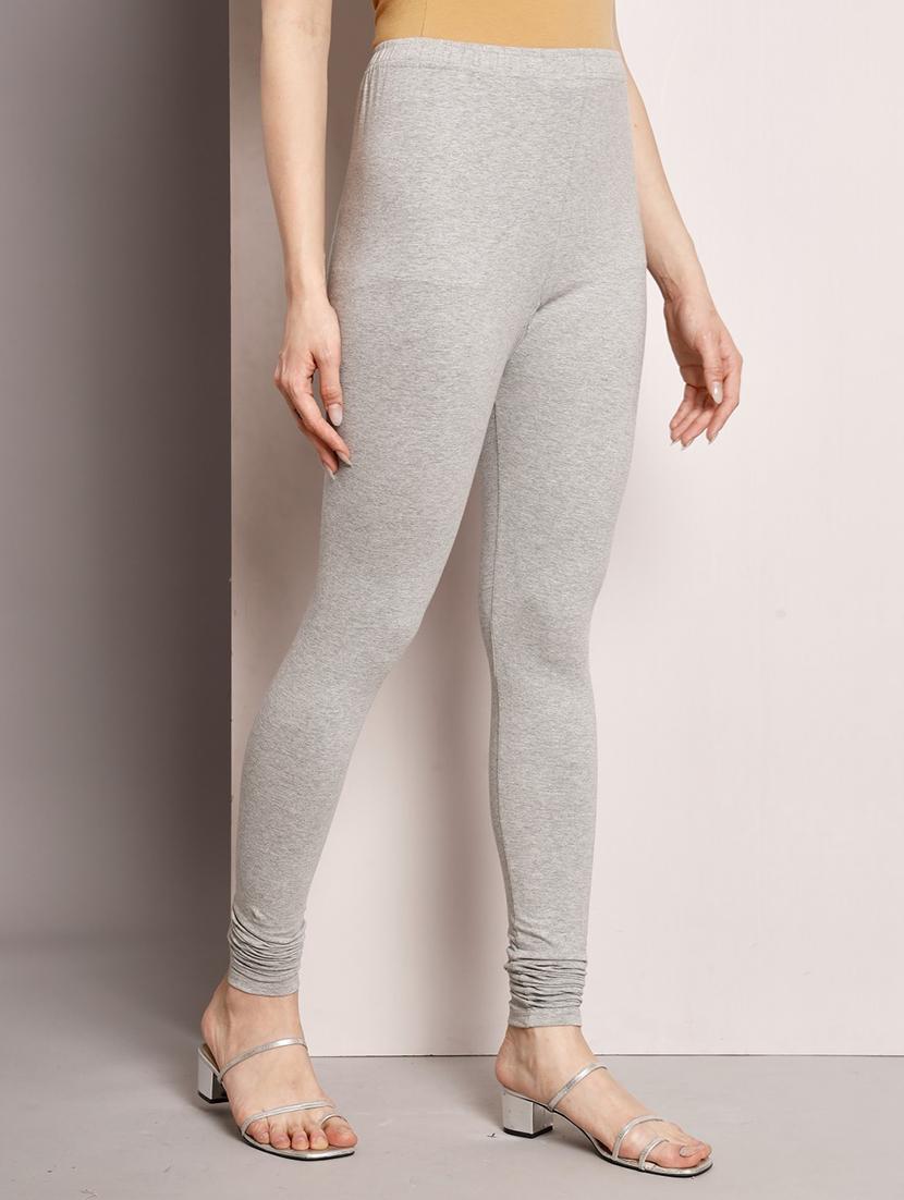 soft colors women's skinny fit ethnic wear churidar leggings - 20166633 - Standard Image - 1