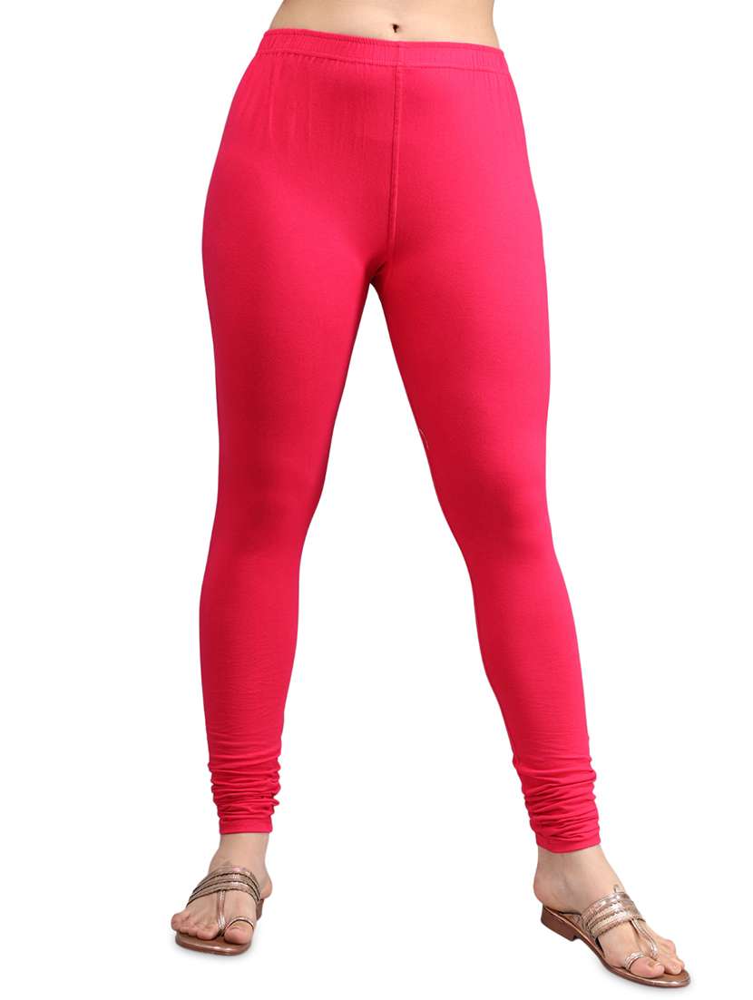 soft colors women's skinny fit ethnic wear churidar leggings
