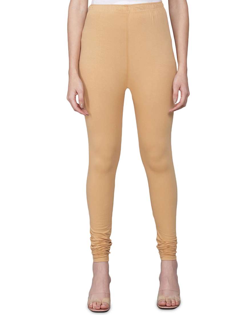 soft colors women's skinny fit ethnic wear churidar leggings