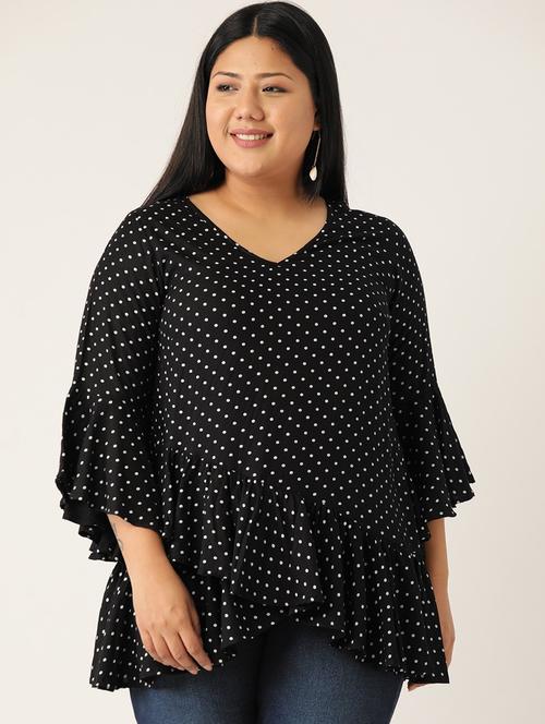 women's layered v neck top - 20167213 - Standard Image - 0