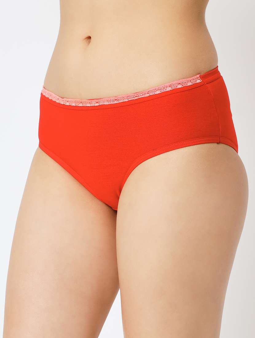 women solid hipster panty - 20167379 -  Standard Image - 1