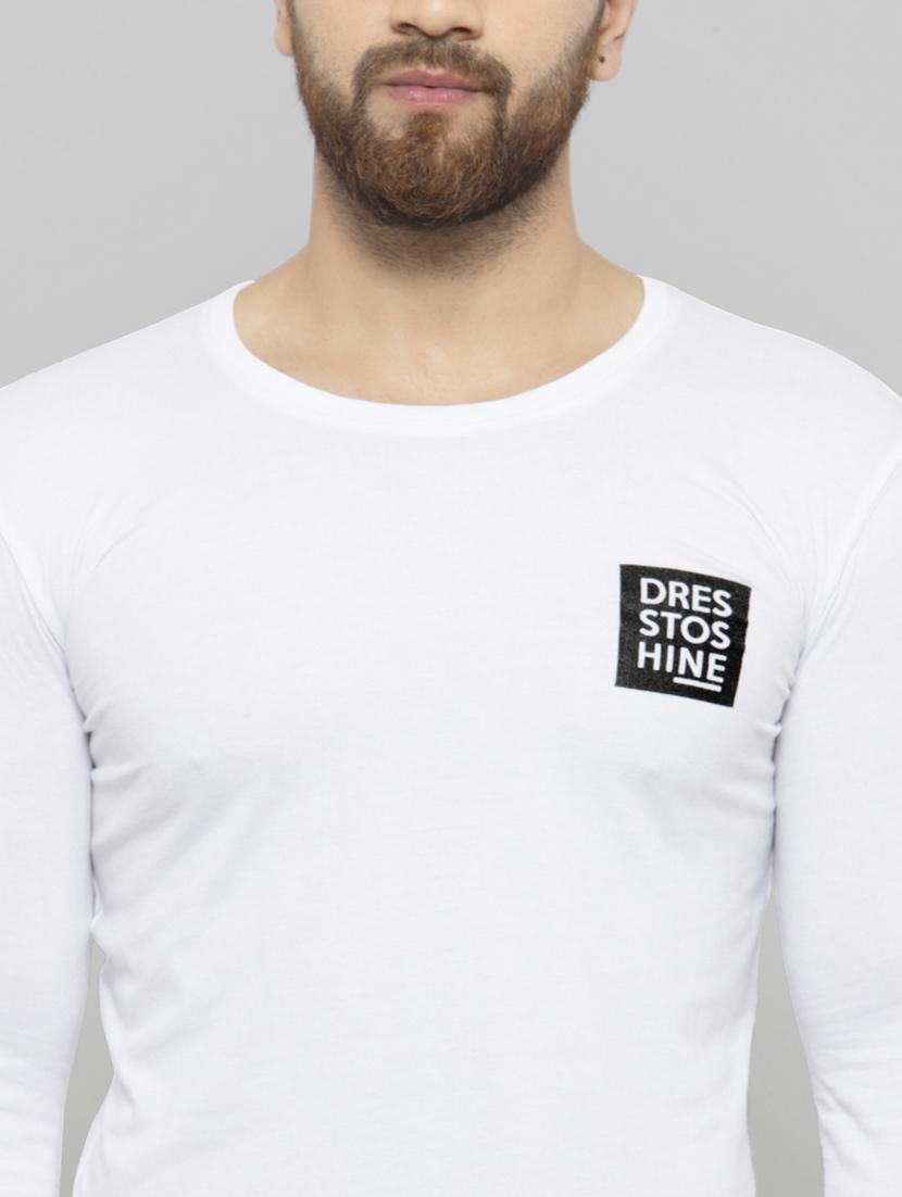 round neck printed regular t-shirt - 20169665 - Standard Image - 4
