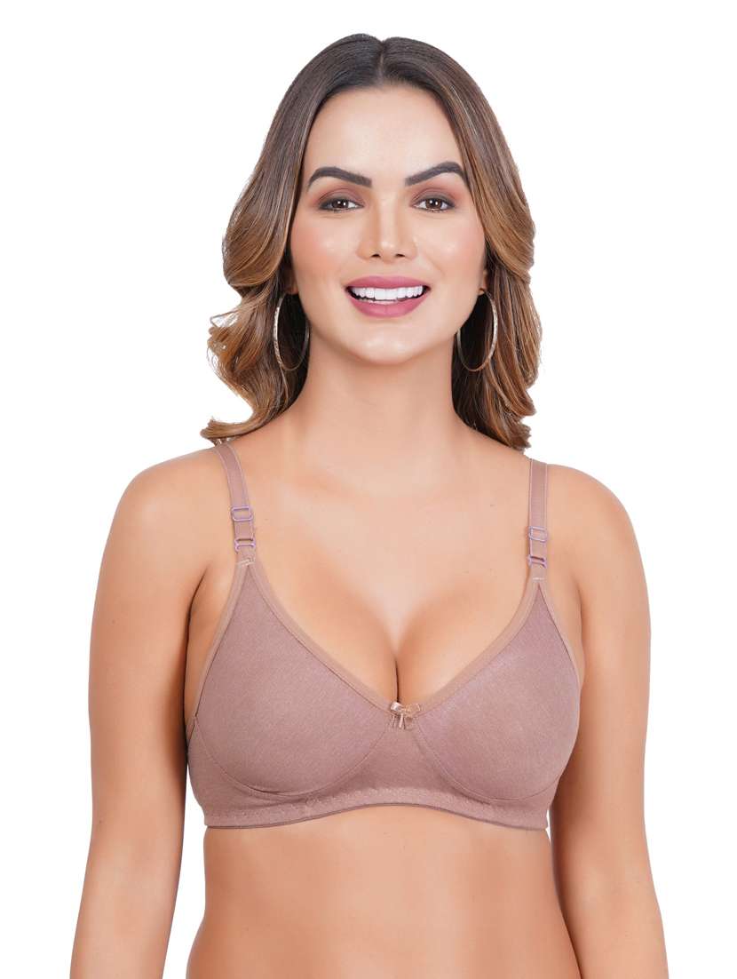 pack of 3 solid multi coloredn regular bra - 20170920 -  Standard Image - 1