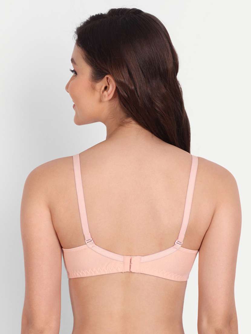 pack of 3 solid multi coloredn regular bra - 20170938 -  Standard Image - 4