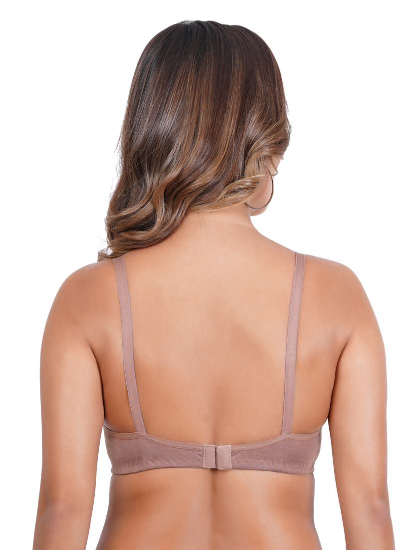 pack of 3 solid multi colored bra - 20170969 -  Standard Image - 4