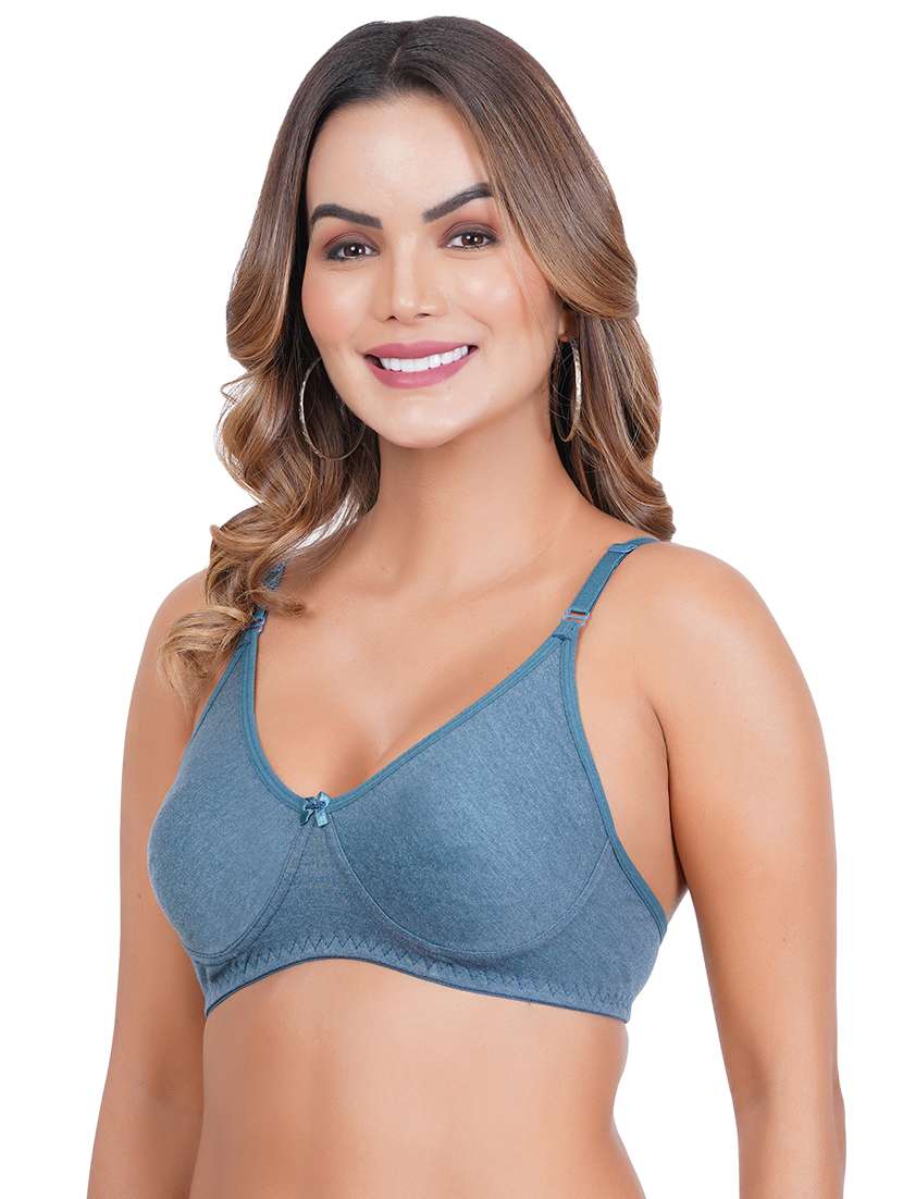 pack of 4 solid multi colored bra - 20170995 -  Standard Image - 1