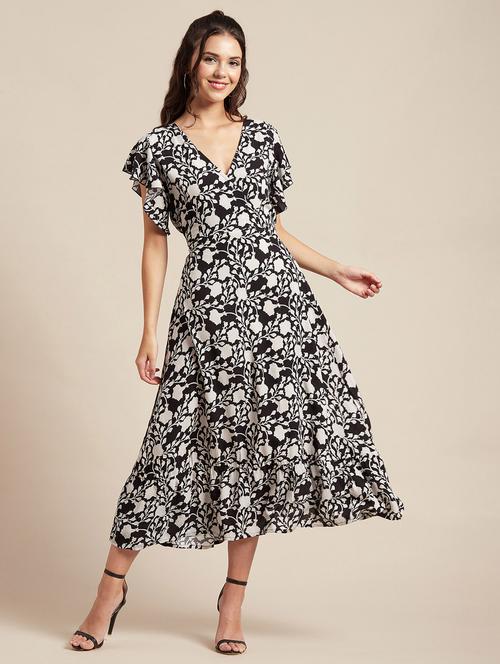 women's ruffle floral dress - 20171101 - Standard Image - 0