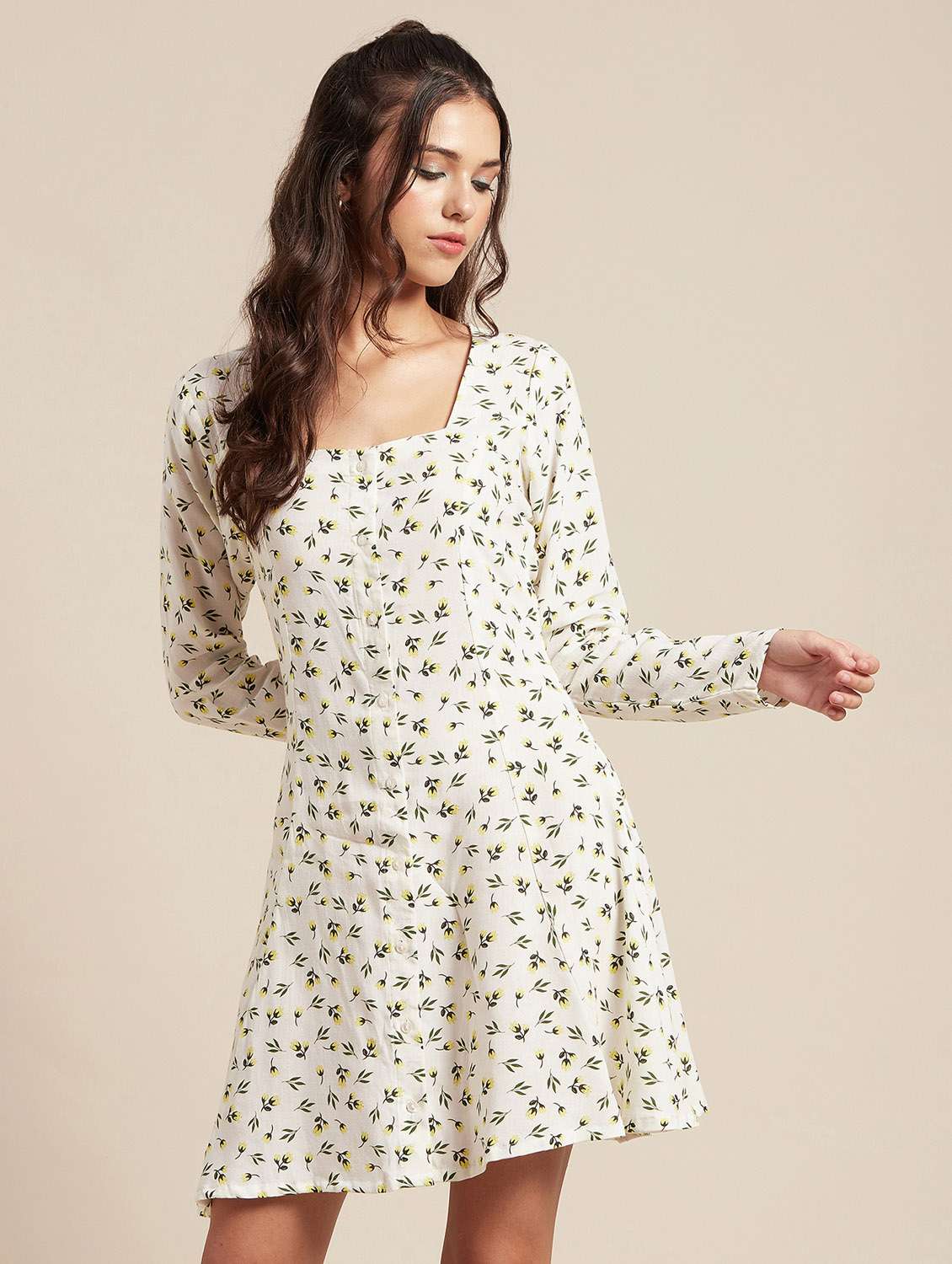 women's  floral dress