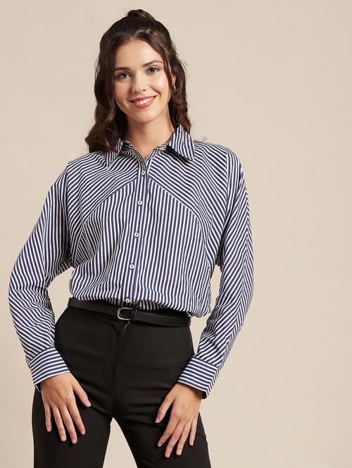 women striped regular shirt - 20171159 -  Standard Image - 0
