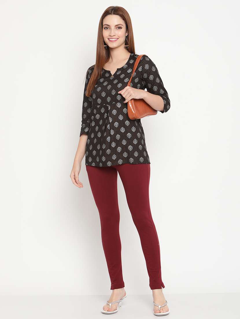 pack of 2 solid leggings - 20171505 -  Standard Image - 4