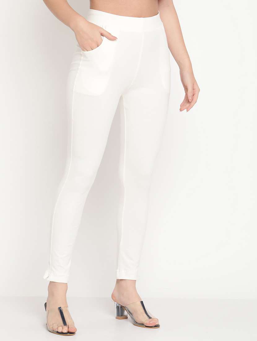 pack of 2 solid leggings - 20171521 -  Standard Image - 1