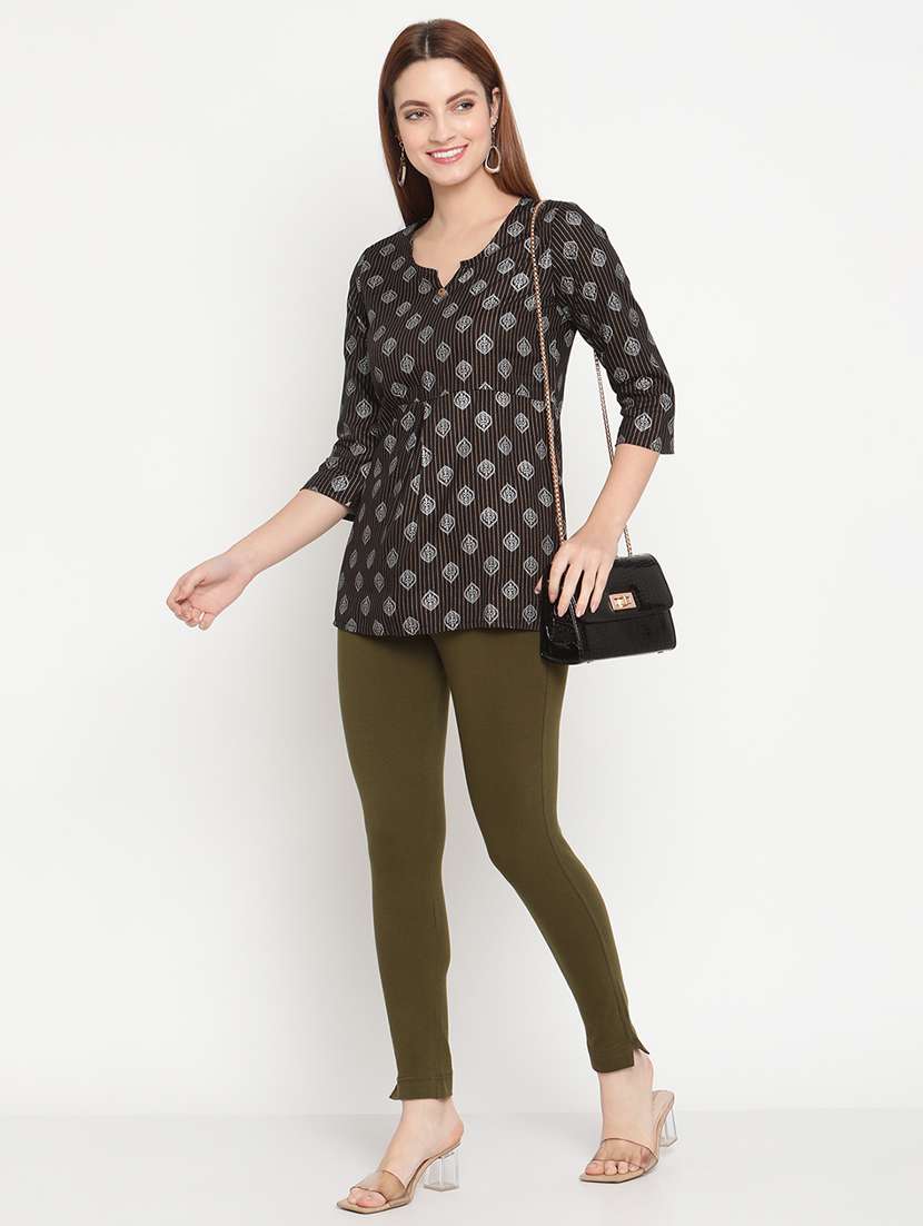 pack of 2 solid leggings - 20171540 -  Standard Image - 4