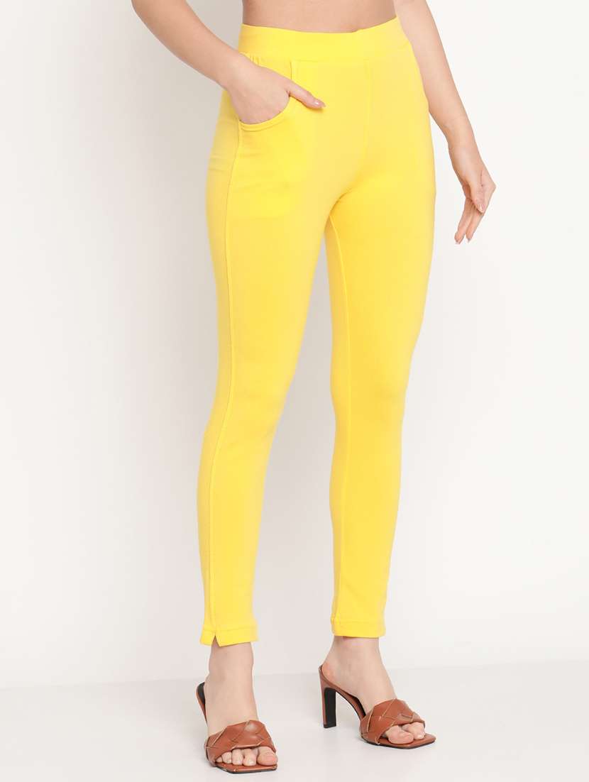 pack of 2 solid leggings - 20171542 -  Standard Image - 1