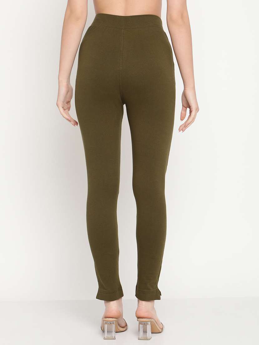 pack of 2 multi colored ankle length legging - 20171566 -  Standard Image - 4