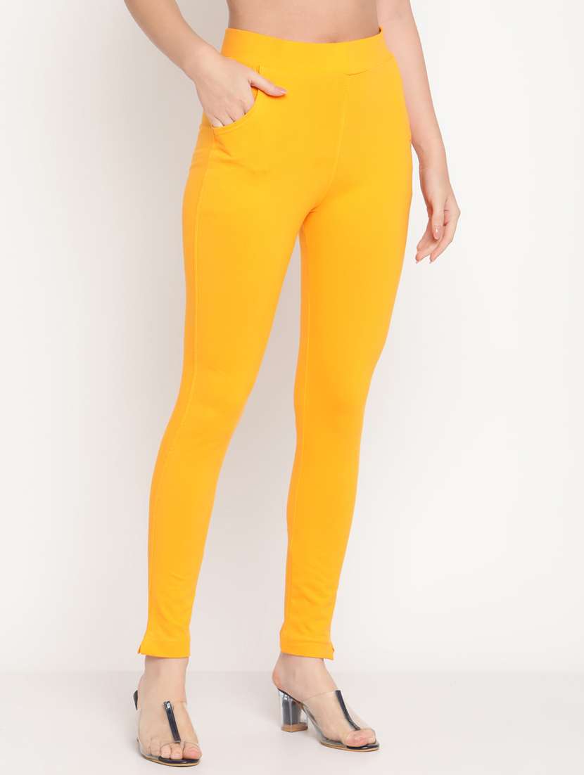 pack of 2 solid leggings - 20171570 -  Standard Image - 1