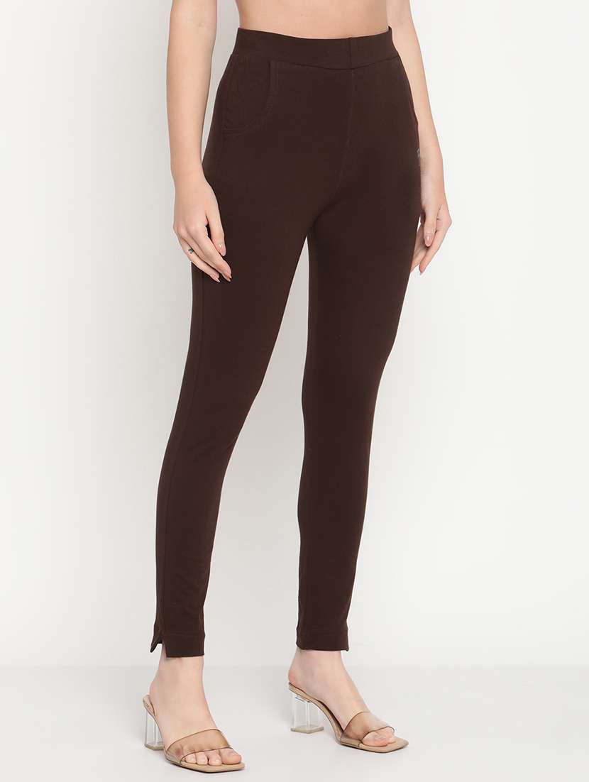 pack of 2 solid leggings - 20171589 -  Standard Image - 1