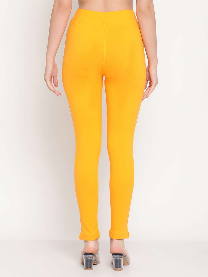 pack of 2 multi colored ankle length legging - 20171599 -  Standard Image - 4