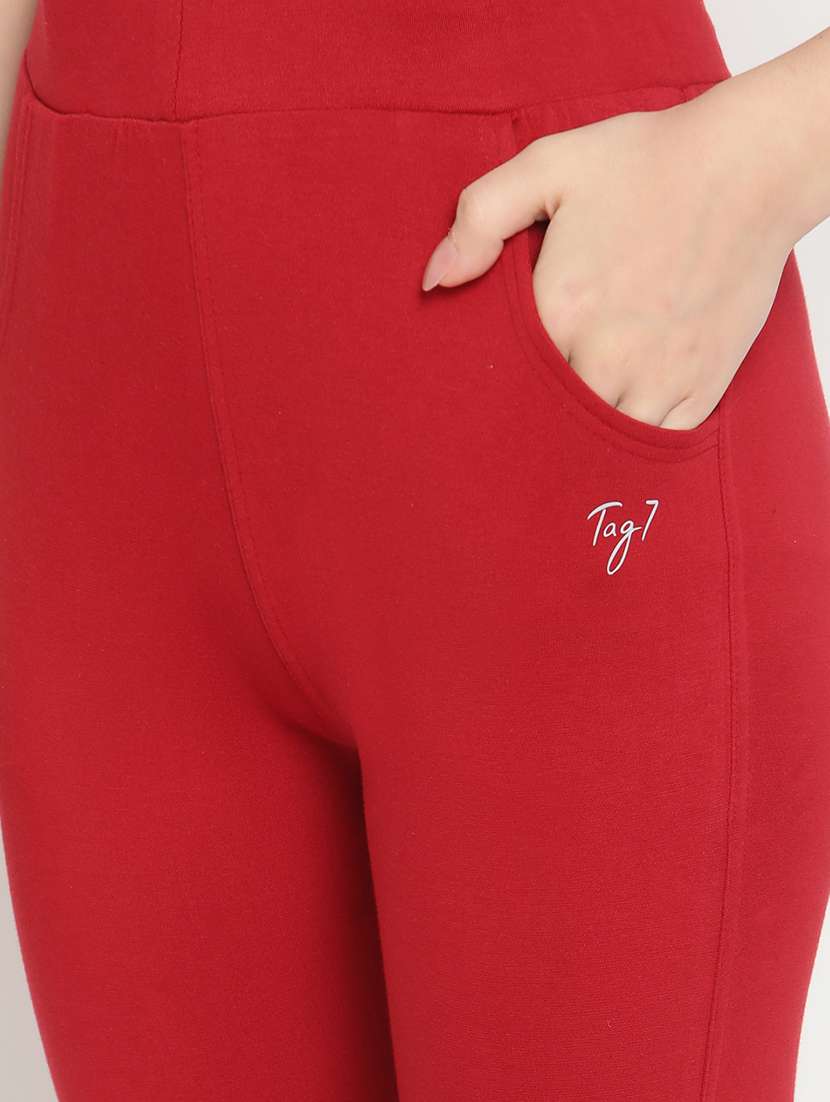 pack of 2 multi colored ankle length legging - 20171599 -  Standard Image - 6