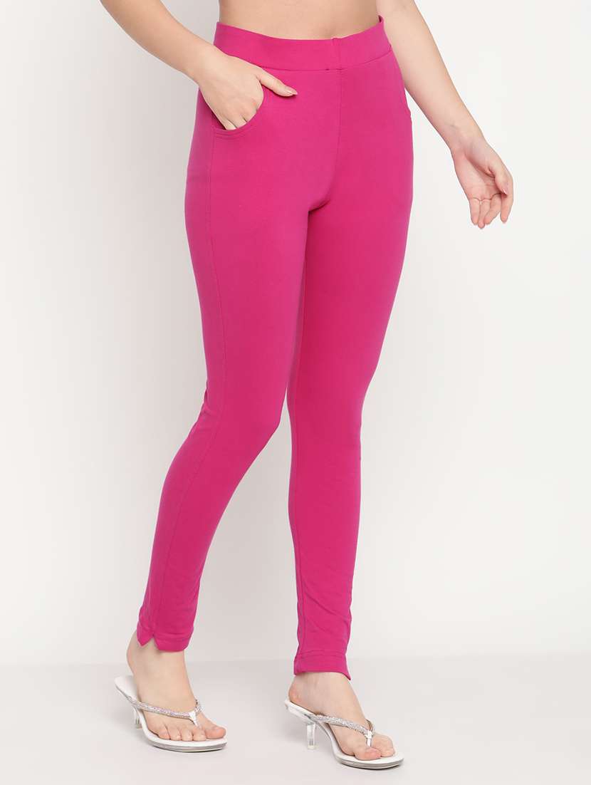 pack of 2 solid leggings - 20171602 -  Standard Image - 1