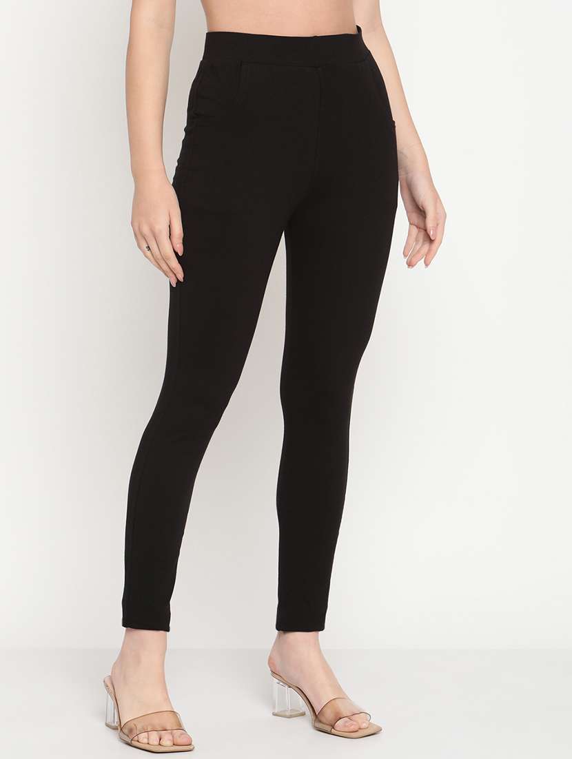 pack of 2 solid leggings - 20171619 -  Standard Image - 1