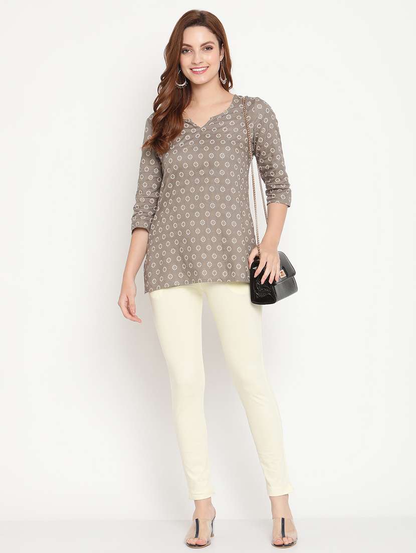 pack of 2 solid leggings - 20171621 -  Standard Image - 4