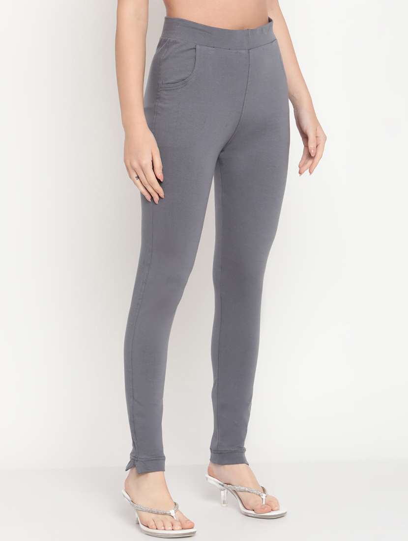 pack of 2 solid leggings - 20171644 -  Standard Image - 1