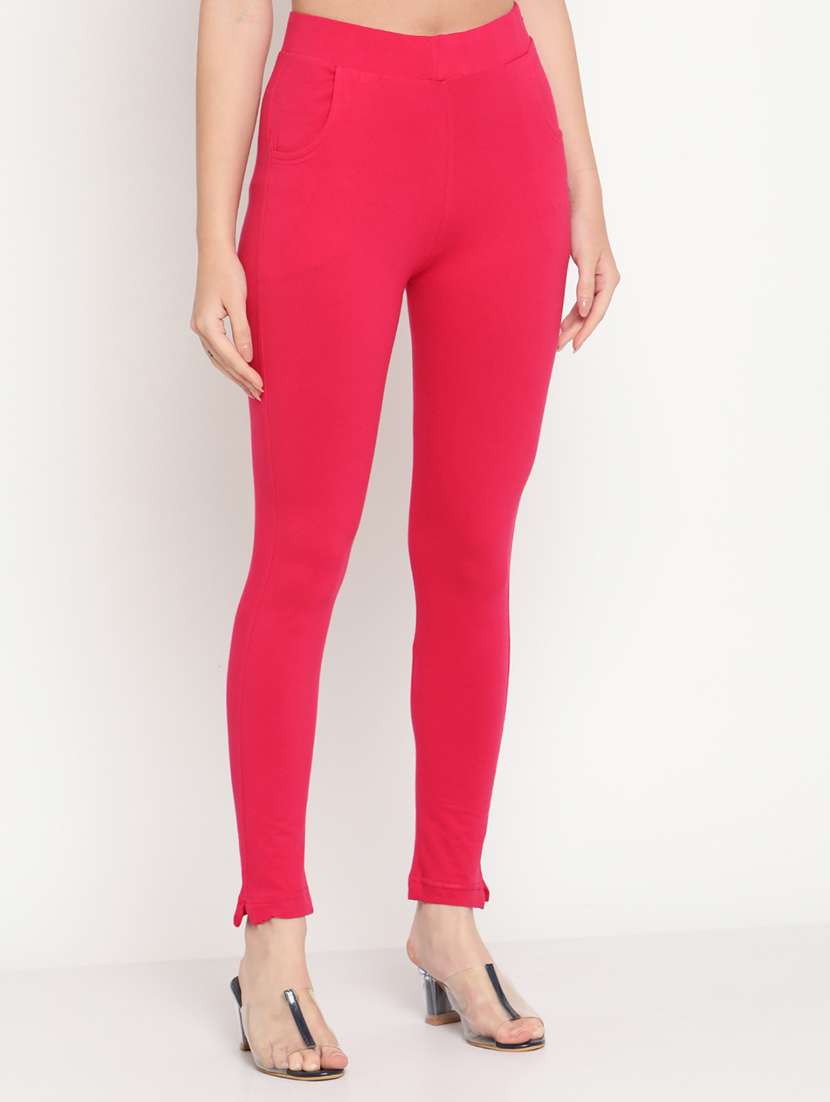 pack of 2 solid leggings - 20171672 -  Standard Image - 1