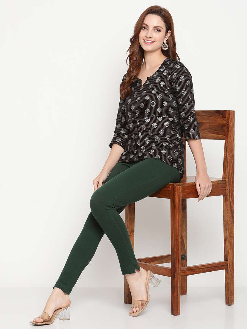 pack of 2 solid leggings - 20171690 -  Standard Image - 4