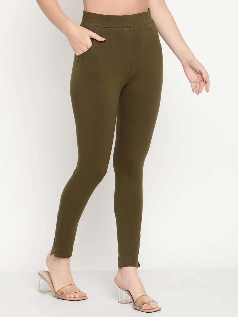 pack of 2 solid leggings - 20171704 -  Standard Image - 1