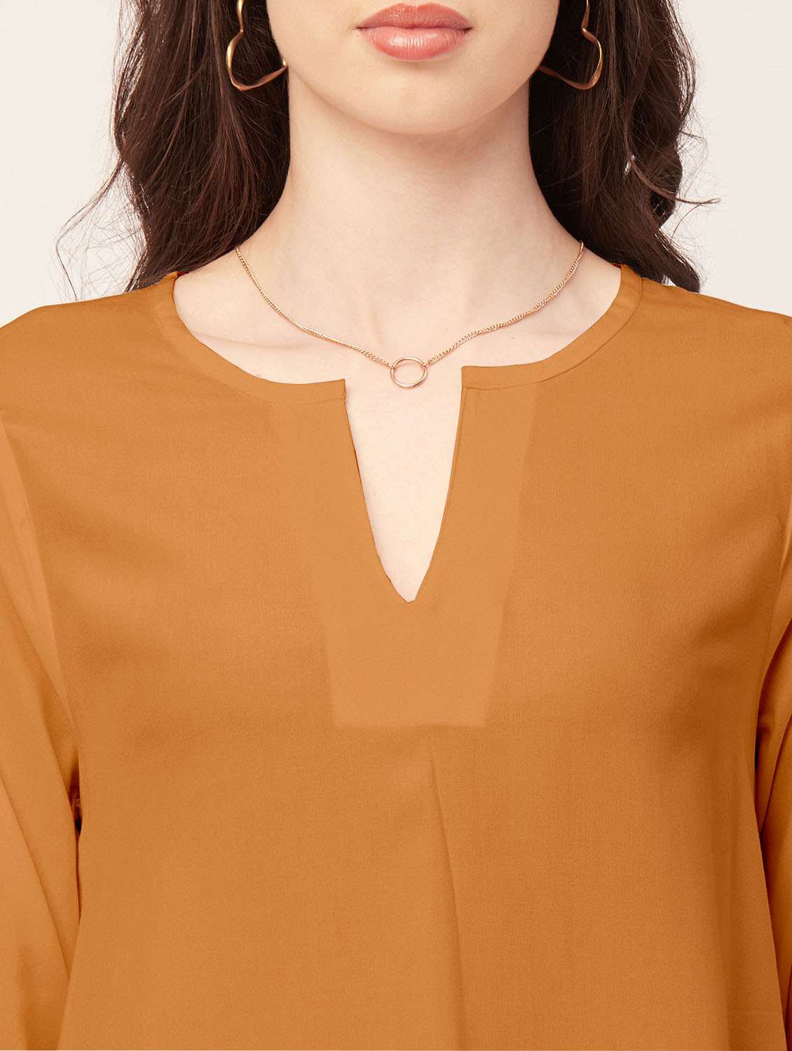 women's asymmetric solid dress - 20171724 -  Standard Image - 4