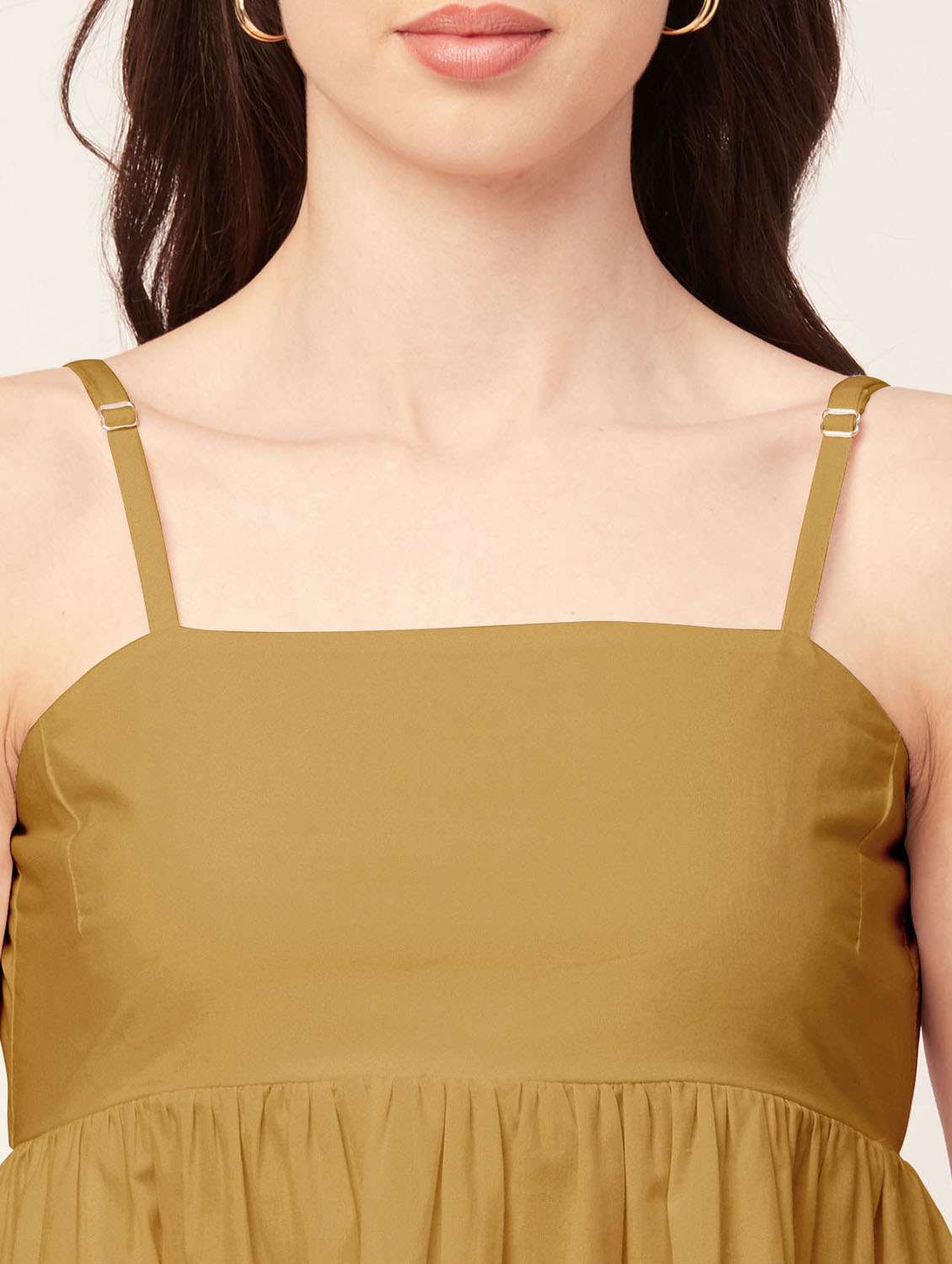 women's peplum shoulder strap top - 20172188 -  Standard Image - 4