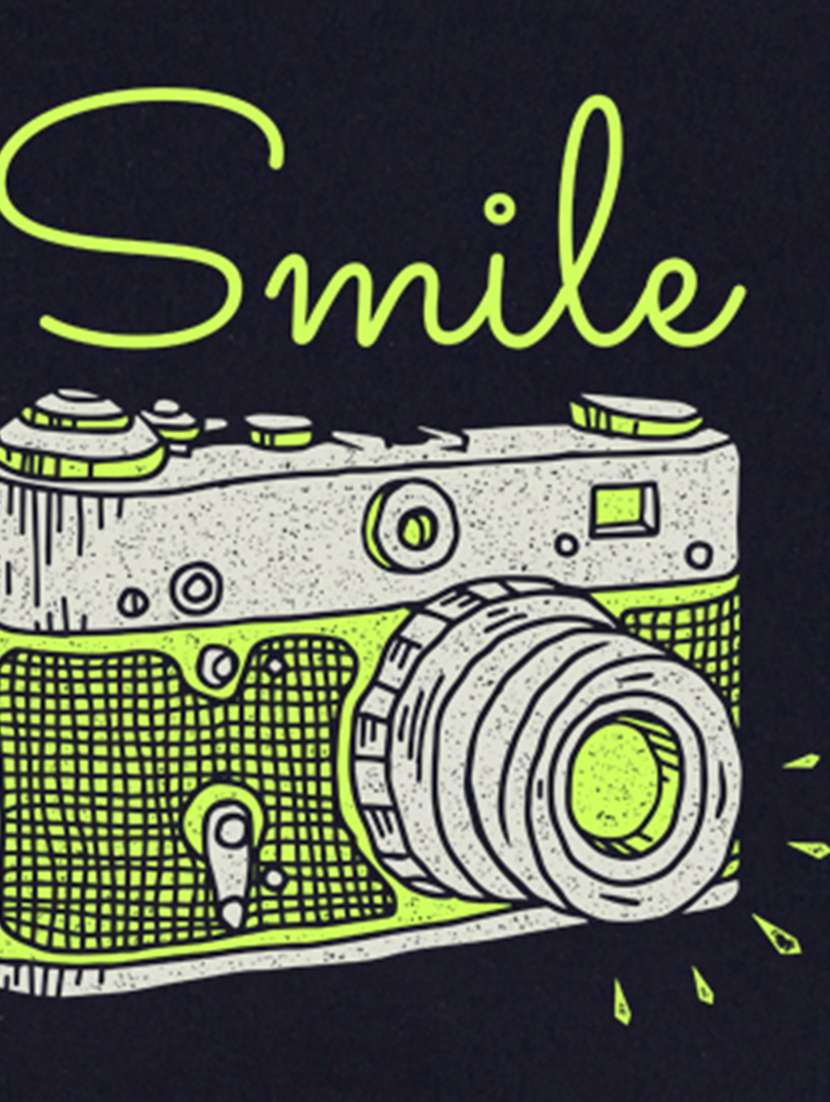 pack of 2 printed round neck t-shirt - 20172395 -  Standard Image - 4