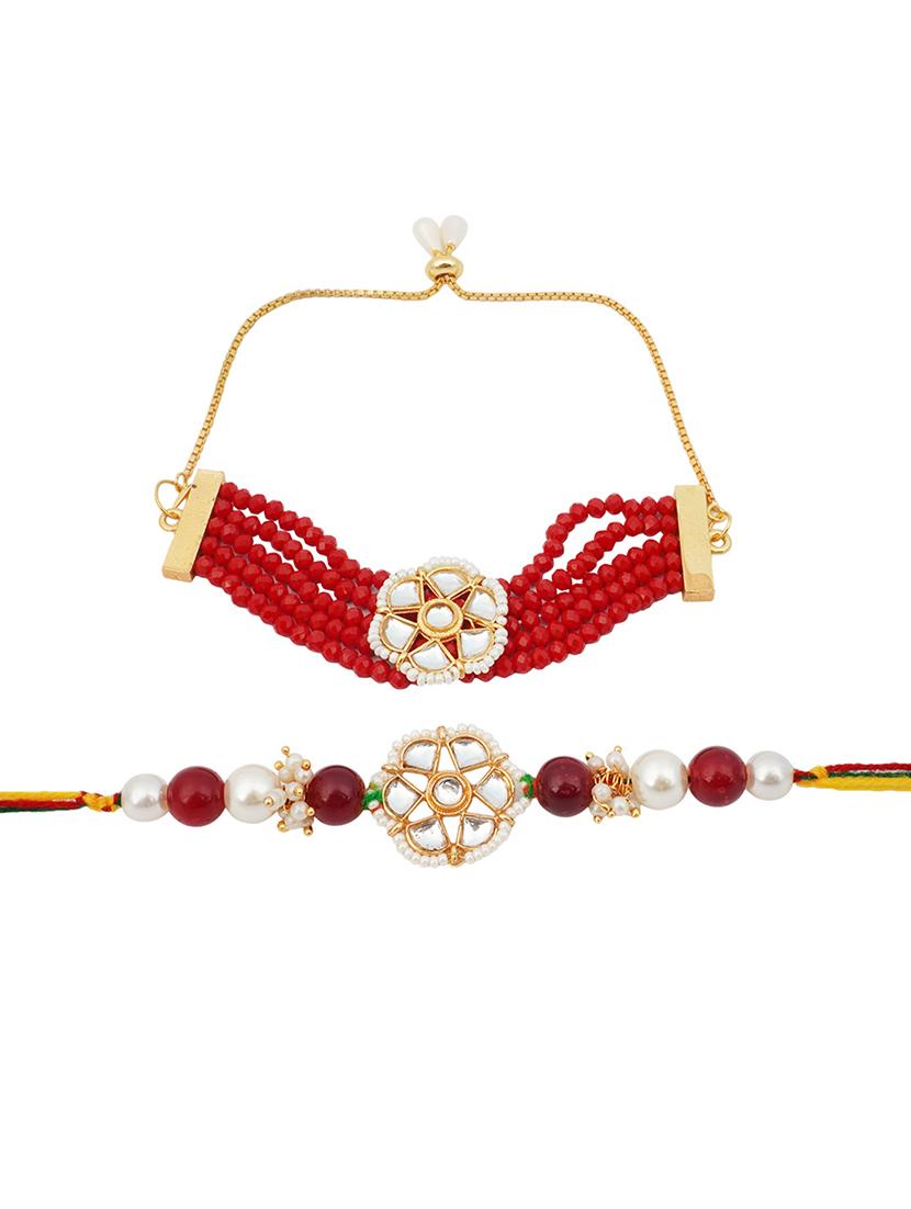 pack of 2 cotton mauli rakhi set - 20172729 -  Standard Image - 1