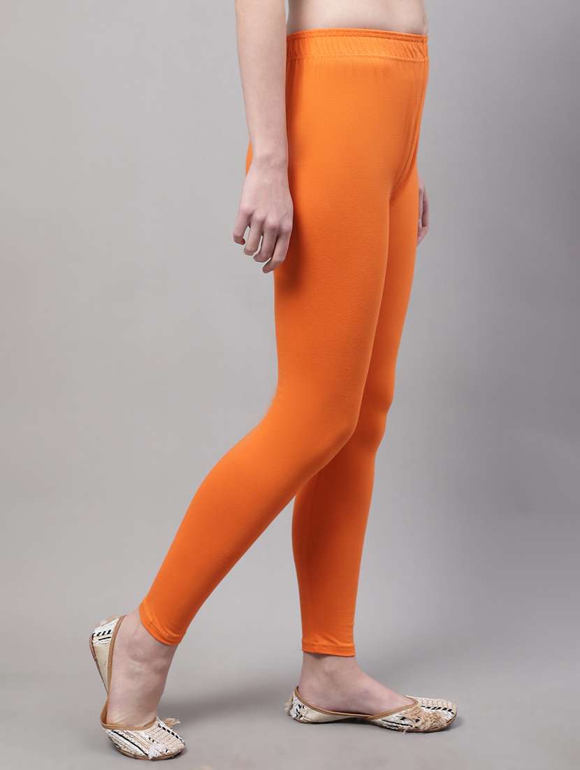 orange cotton leggings - 20173525 -  Standard Image - 1
