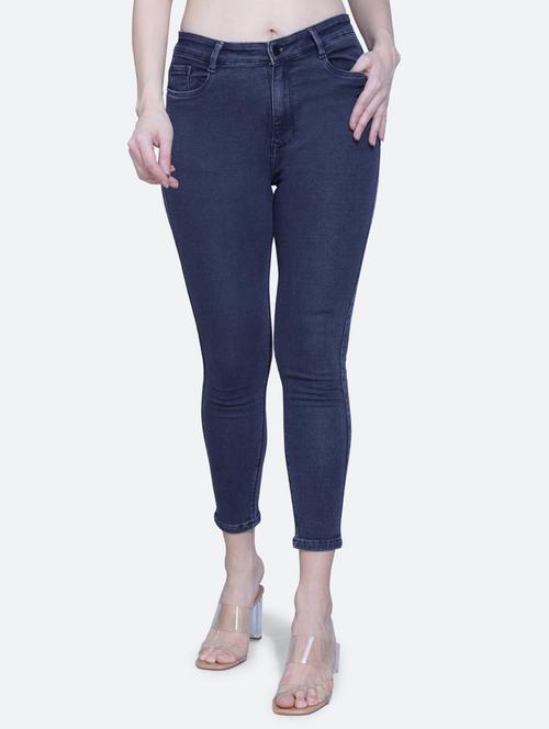 women's plain skinny fit jeans - 20173616 -  Standard Image - 0