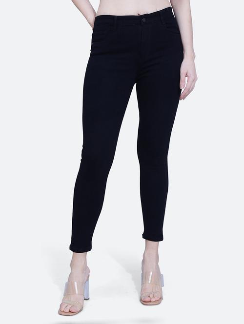 women's plain slim fit jeans - 20173623 - Standard Image - 0