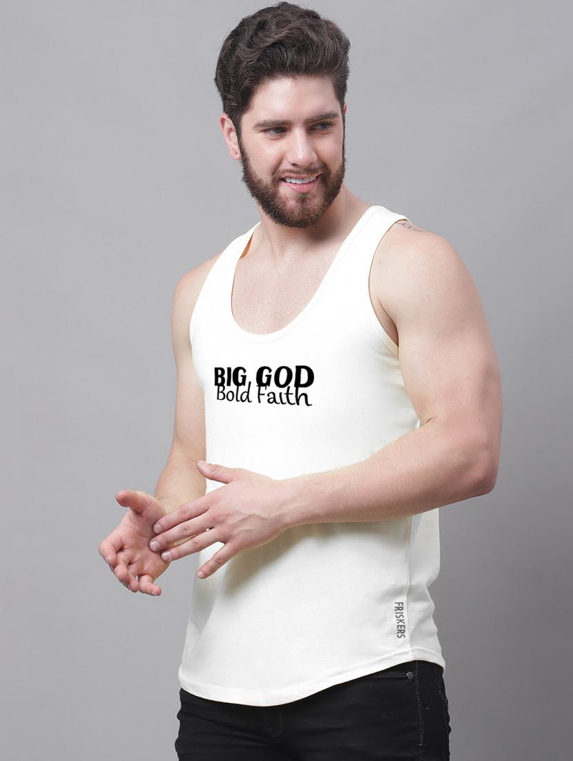 round neck printed vest - 20173826 -  Standard Image - 1